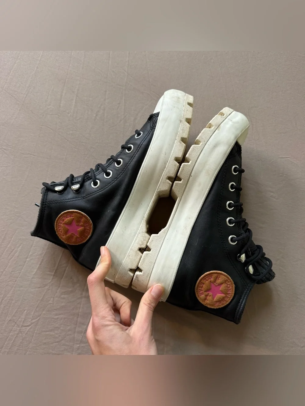 Converse Chuck Taylor All Star Retrograde Lugged High Top Sneakers